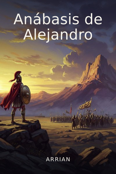 Portada de Anábasis de Alejandro