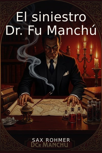 El siniestro Dr. Fu Manchú by Sax Rohmer — book cover