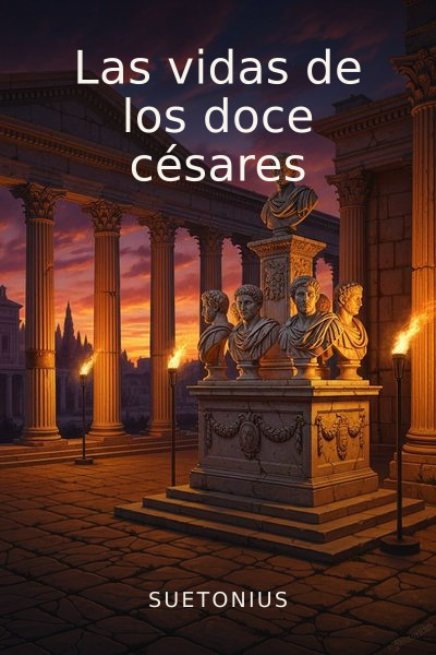 Las vidas de los doce césares by Suetonius — book cover