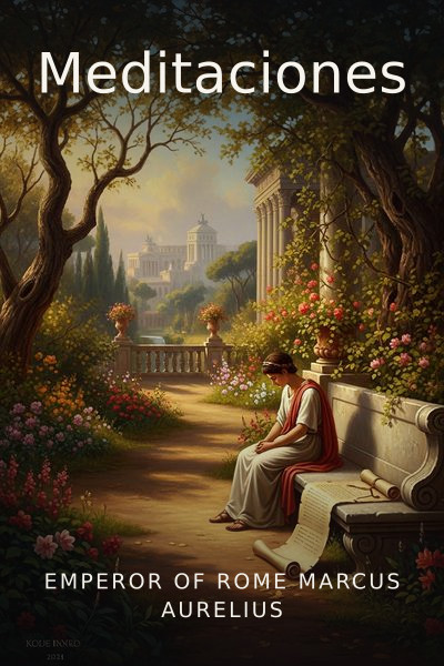 Meditaciones by Emperor of Rome Marcus Aurelius — book cover