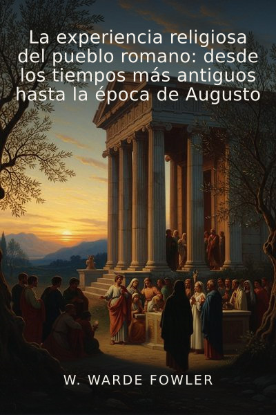 La experiencia religiosa del pueblo romano: desde los tiempos más antiguos hasta la época de Augusto by W. Warde Fowler — book cover
