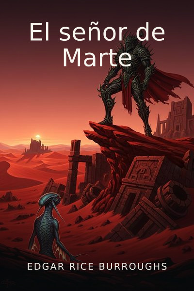El señor de Marte by Edgar Rice Burroughs — book cover