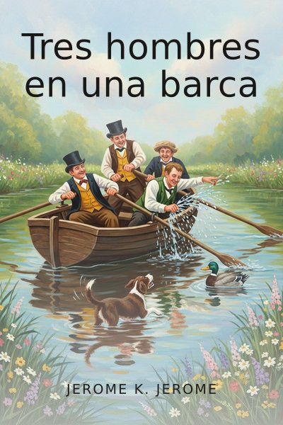 Tres hombres en una barca by Jerome K. Jerome — book cover