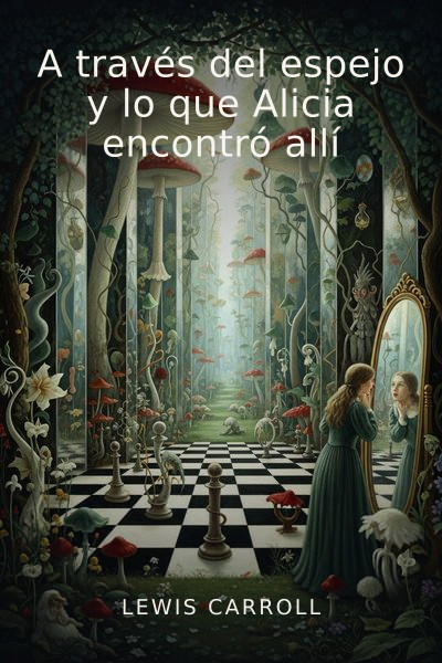 Portada de A través del espejo y lo que Alicia encontró allí