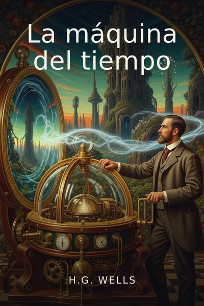 La máquina del tiempo by H.G. Wells — book cover