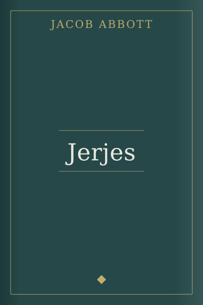 Jerjes by Jacob Abbott — book cover