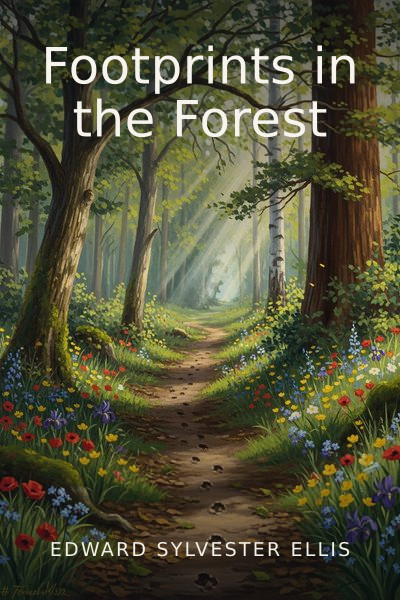Footprints in the Forest by Edward Sylvester Ellis — book cover