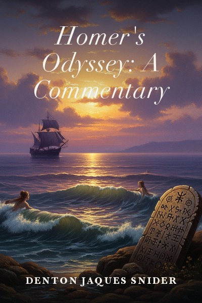 Homer's Odyssey: A Commentary by Denton Jaques Snider — book cover
