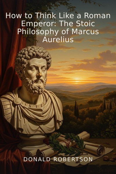 How to Think Like a Roman Emperor: The Stoic Philosophy of Marcus Aurelius by Donald Robertson — book cover