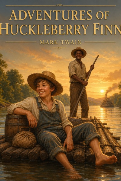 Adventures of Huckleberry Finn cover