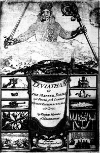 Leviathan by Thomas Hobbes — book cover