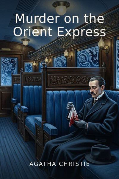 Murder on the Orient Express by Agatha Christie — book cover