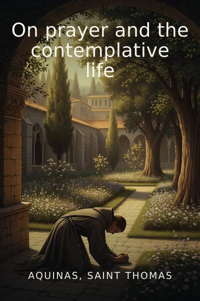 On prayer and the contemplative life by Aquinas, Saint Thomas — book cover