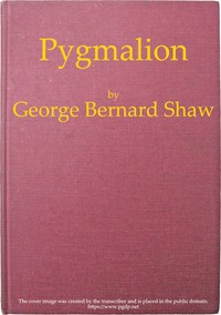 Pygmalion by George Bernard Shaw — book cover