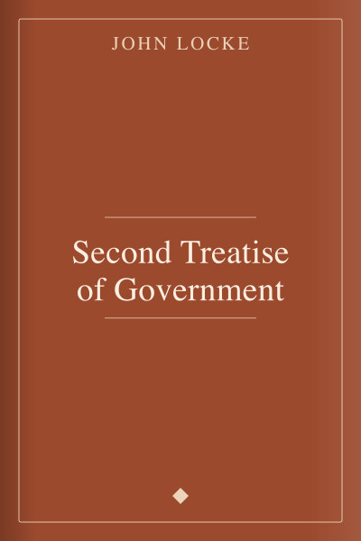 Second Treatise of Government by John Locke — book cover