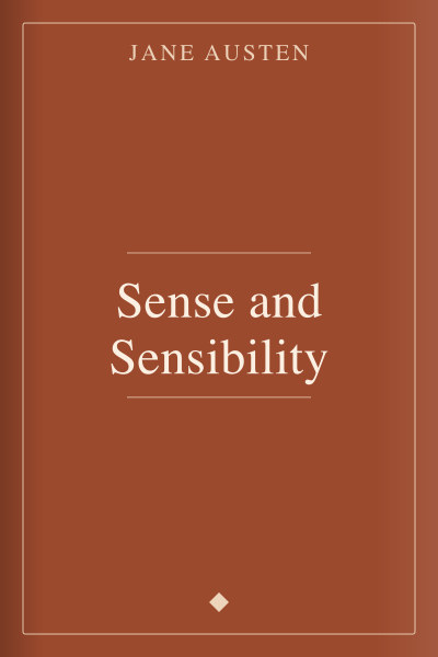 Sense and Sensibility by Jane Austen — book cover