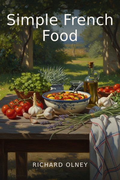 Simple French Food by Richard Olney — book cover
