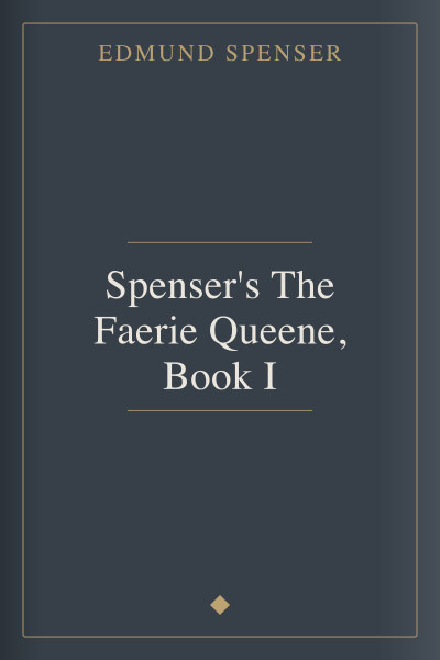 Spenser's The Faerie Queene, Book I by Edmund Spenser — book cover