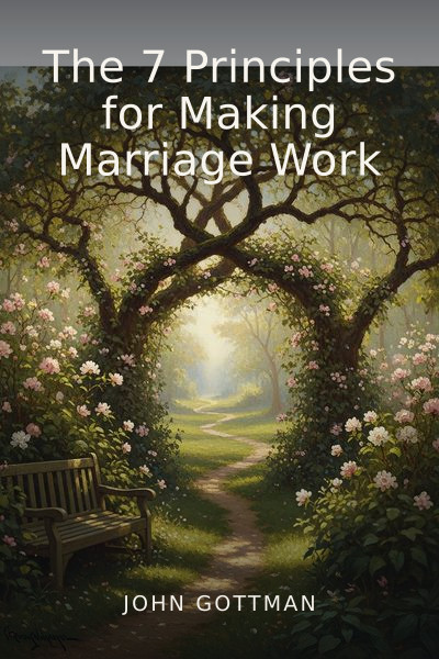 The 7 Principles for Making Marriage Work by John Gottman — book cover