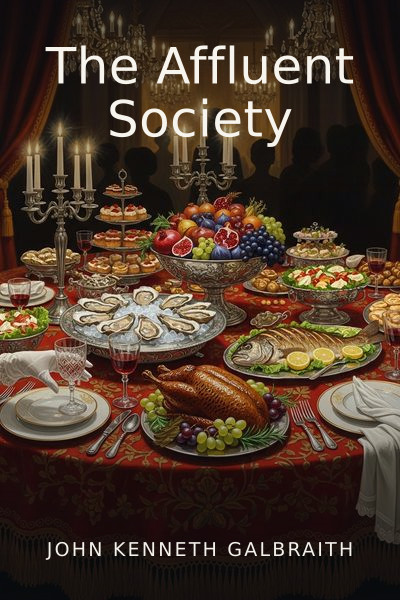 The Affluent Society by John Kenneth Galbraith — book cover