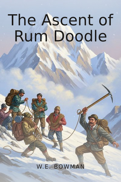 The Ascent of Rum Doodle by W.E. Bowman — book cover