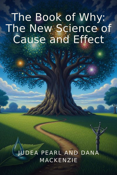 The Book of Why: The New Science of Cause and Effect by Judea Pearl and Dana Mackenzie — book cover