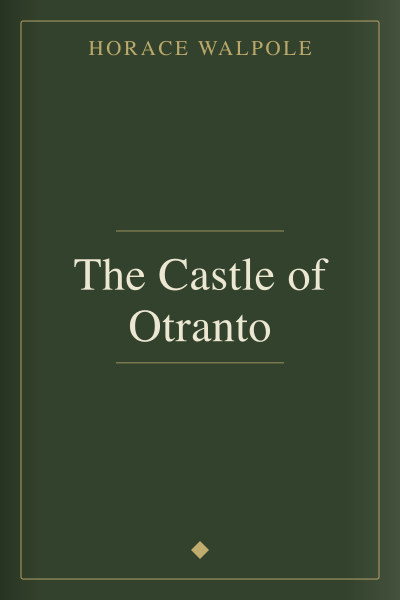 El castillo de Otranto by Horace Walpole — book cover