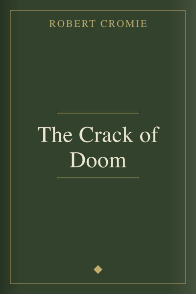 The Crack of Doom by Robert Cromie — book cover