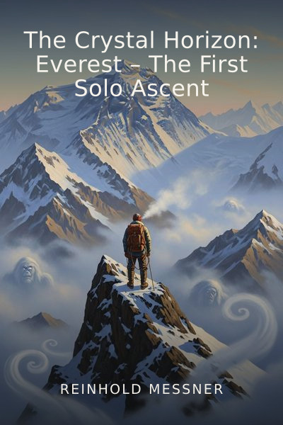 The Crystal Horizon: Everest – The First Solo Ascent by Reinhold Messner — book cover