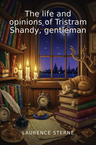 The life and opinions of Tristram Shandy, gentleman by Laurence Sterne — book cover