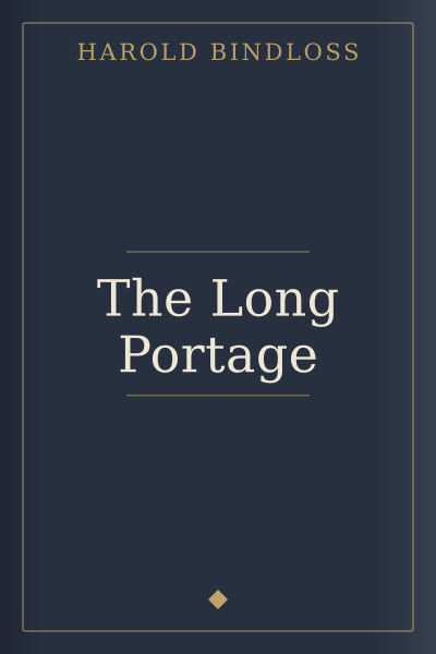 The Long Portage by Harold Bindloss — book cover