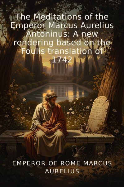 The Meditations of the Emperor Marcus Aurelius Antoninus: A new rendering based on the Foulis translation of 1742 by Emperor of Rome Marcus Aurelius — book cover