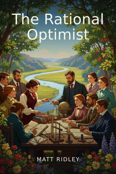The Rational Optimist by Matt Ridley — book cover