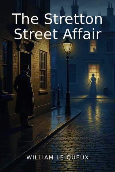 The Stretton Street Affair by William Le Queux — book cover