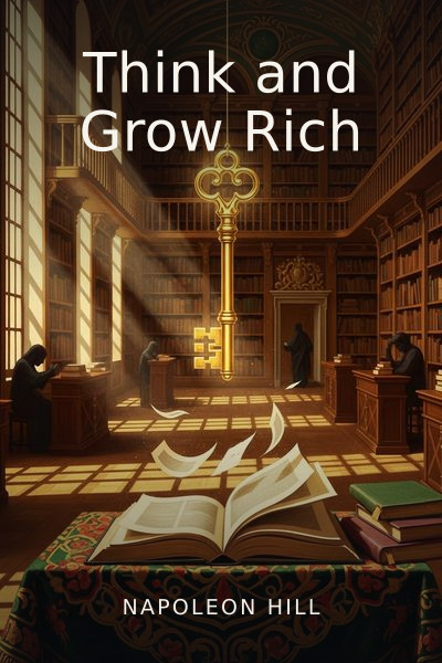 Think and Grow Rich by Napoleon Hill — book cover