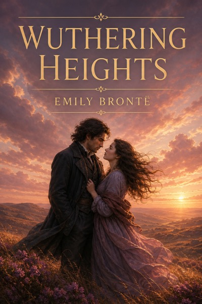 Wuthering Heights by Emily Brontë — book cover