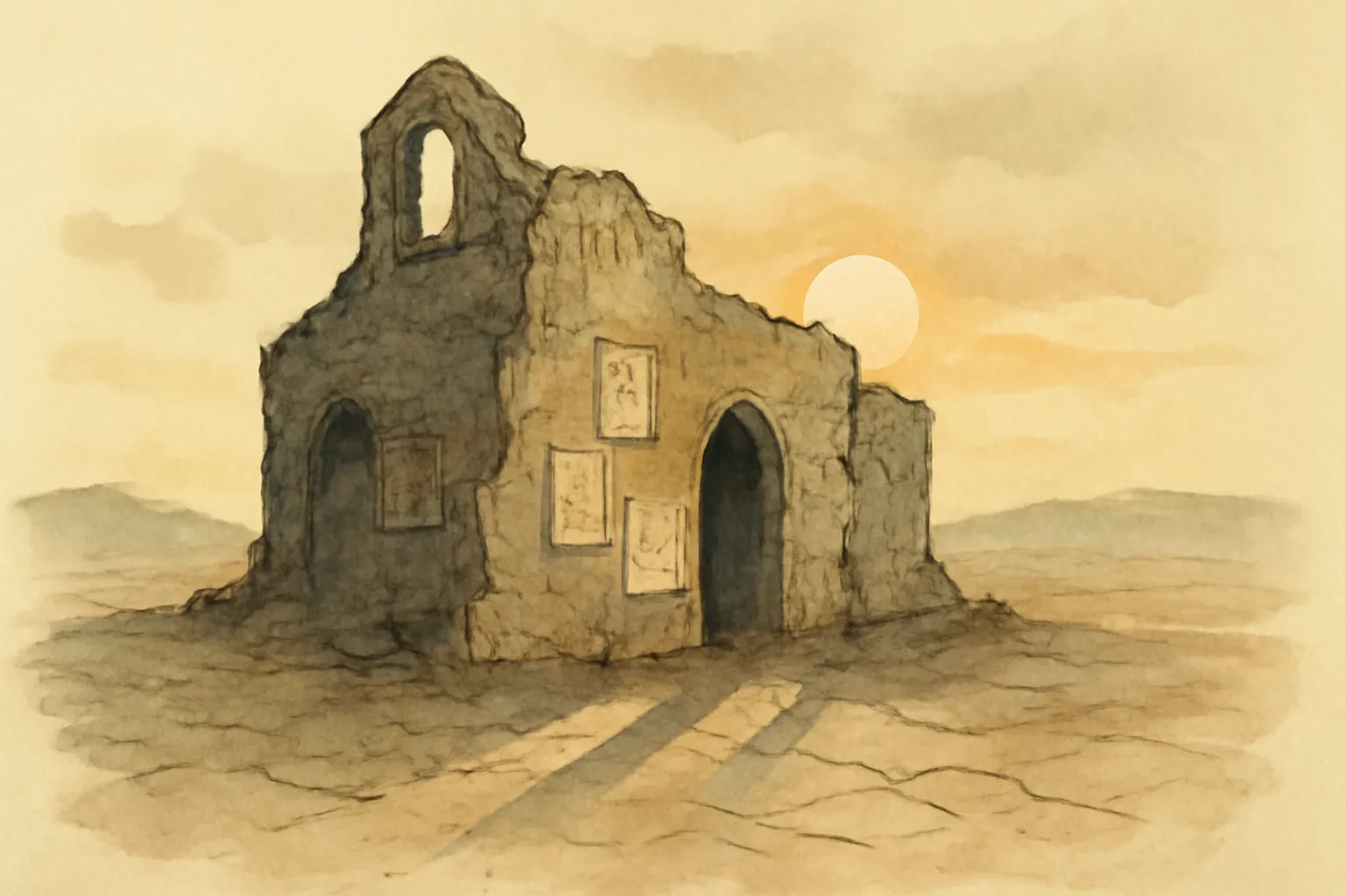 Illustration for A Canticle for Leibowitz