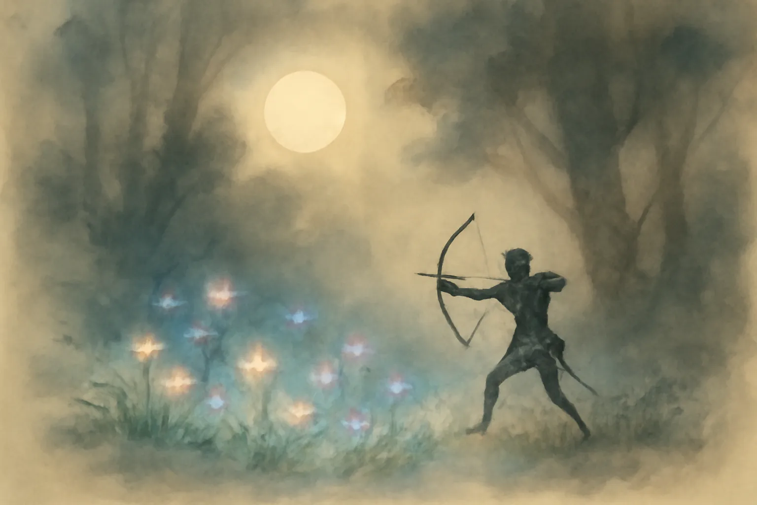 Illustration for A Court of Thorns and Roses