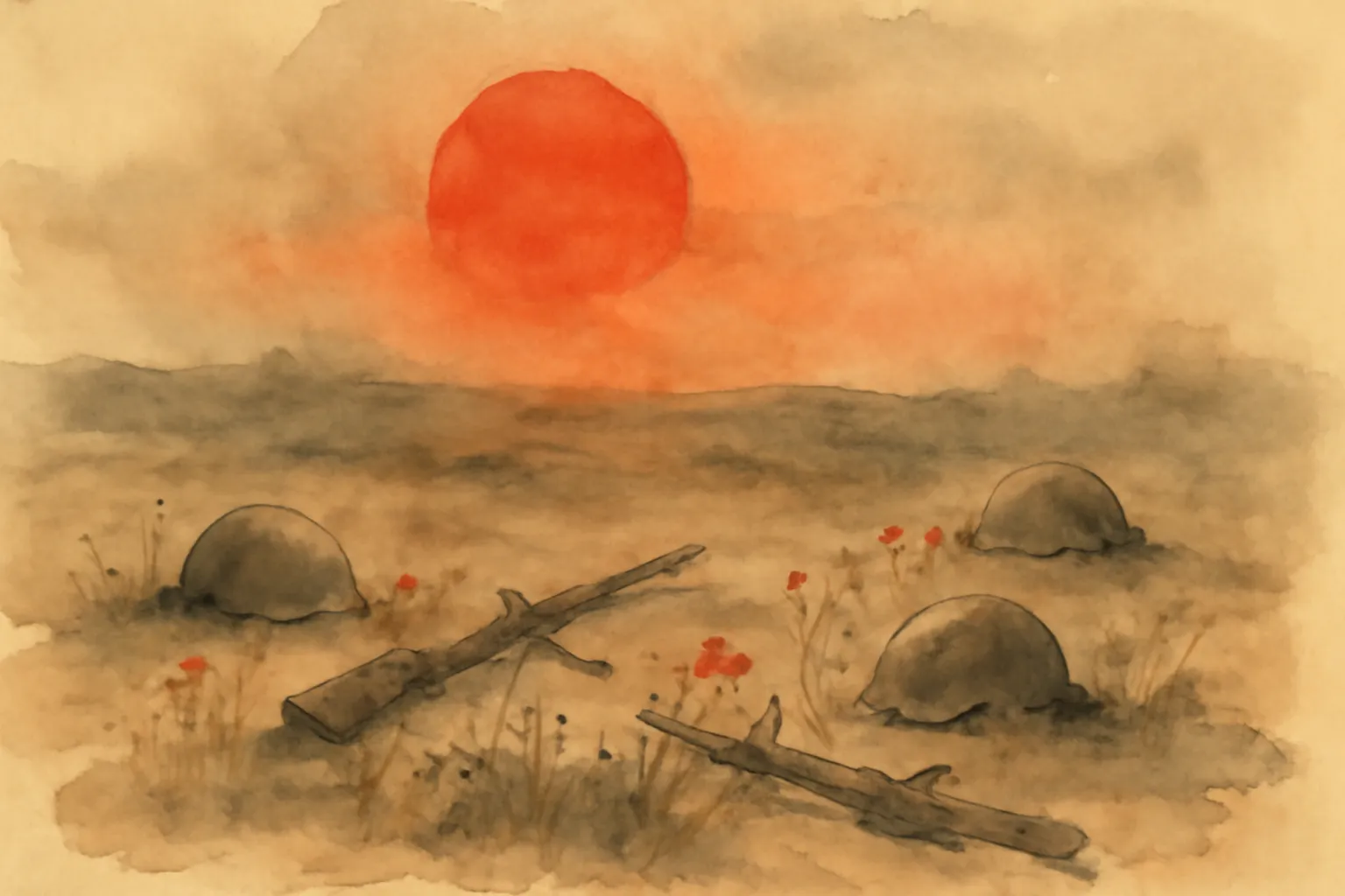 Ilustración de Adiós a las armas