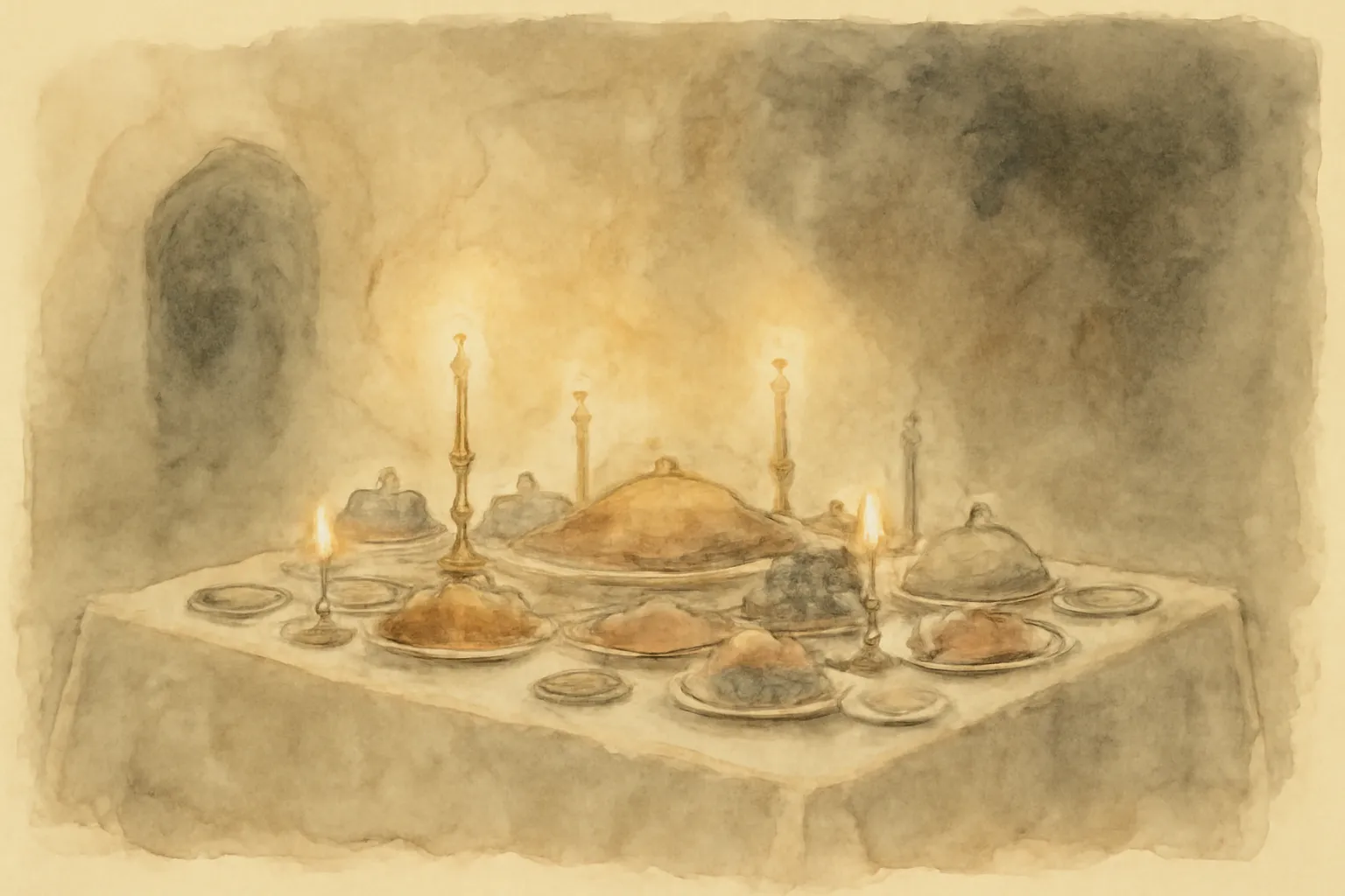 Illustration from A Hungarian Nabob