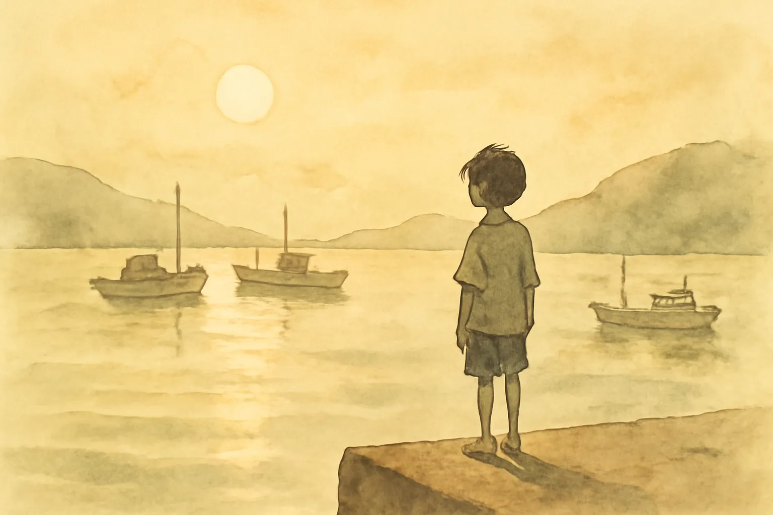 Ilustración de A Japanese Boy