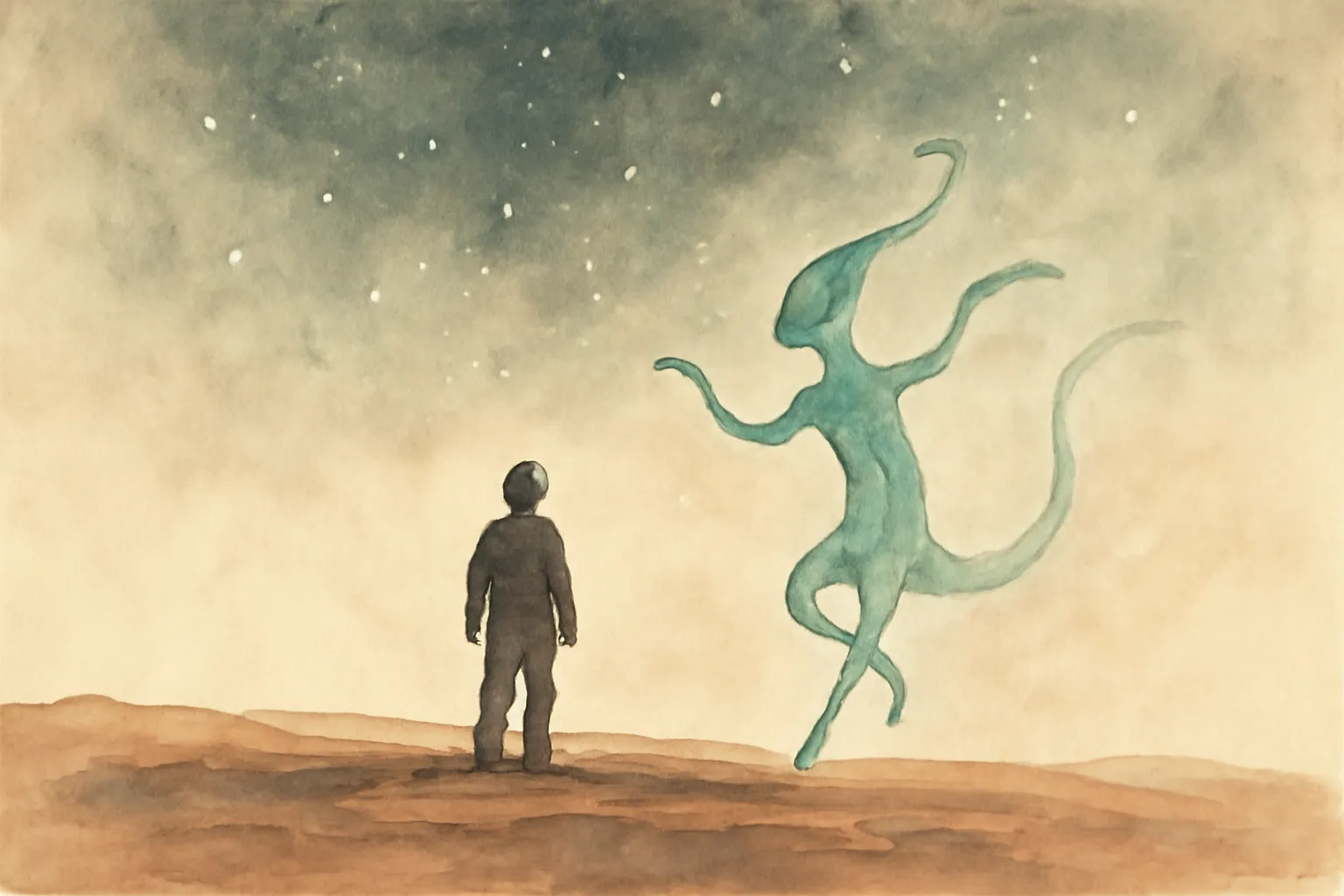 Illustration from A Martian Odyssey