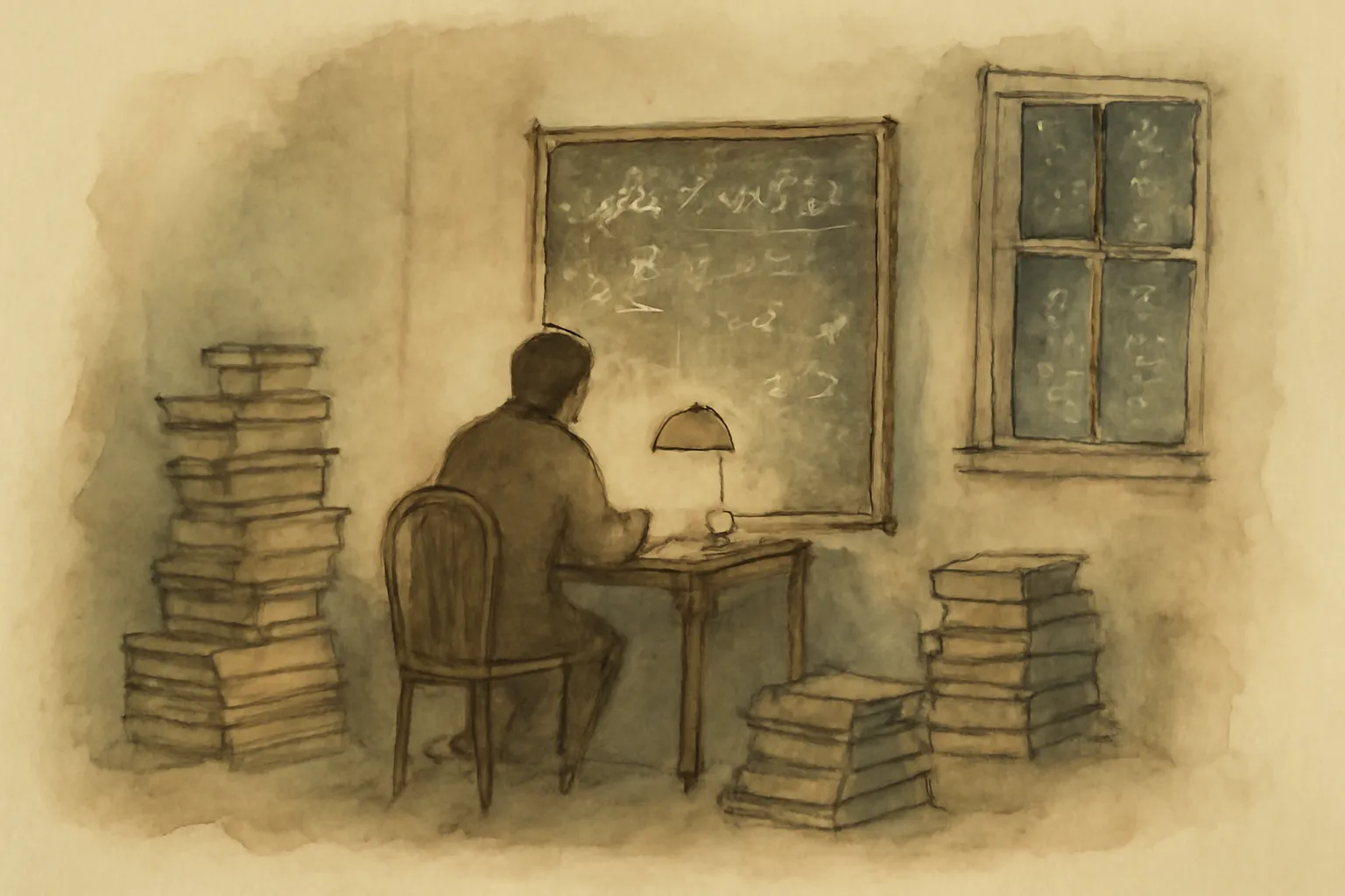 Illustration for A Mathematician's Apology