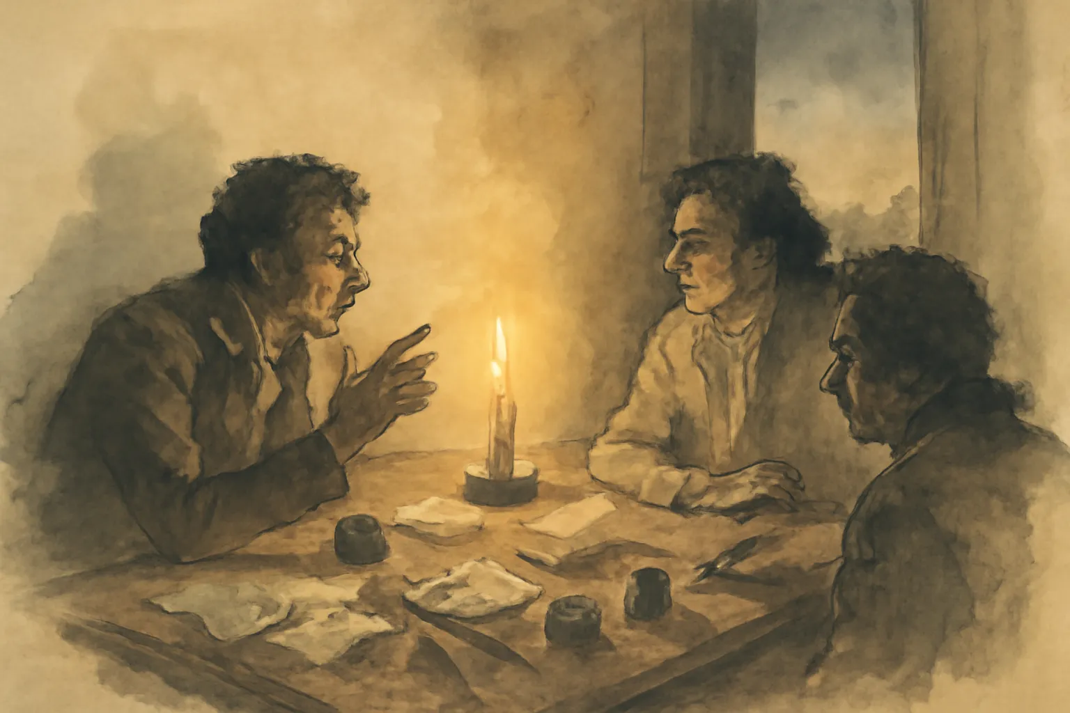 Illustration for A Place of Greater Safety