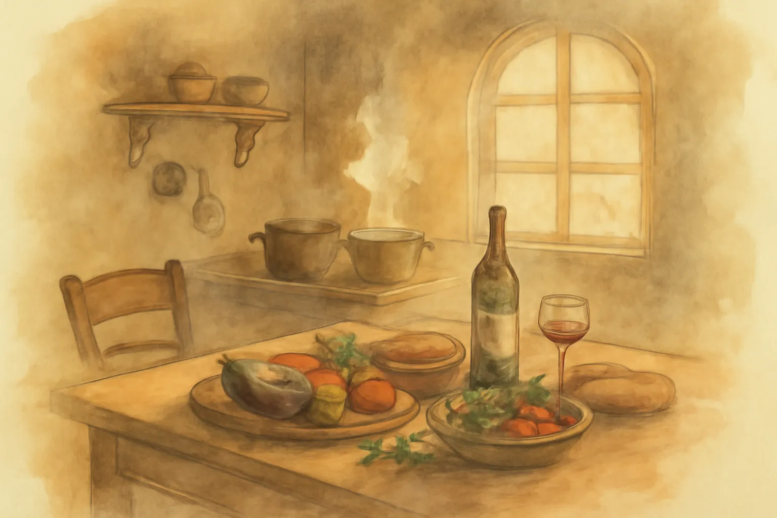 Illustration for A Taste of Honey