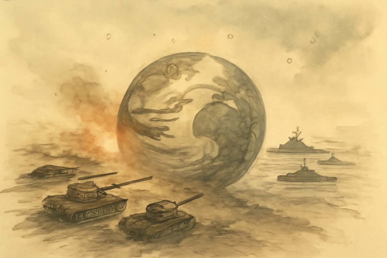 Illustration for A World at Arms: A Global History of World War II
