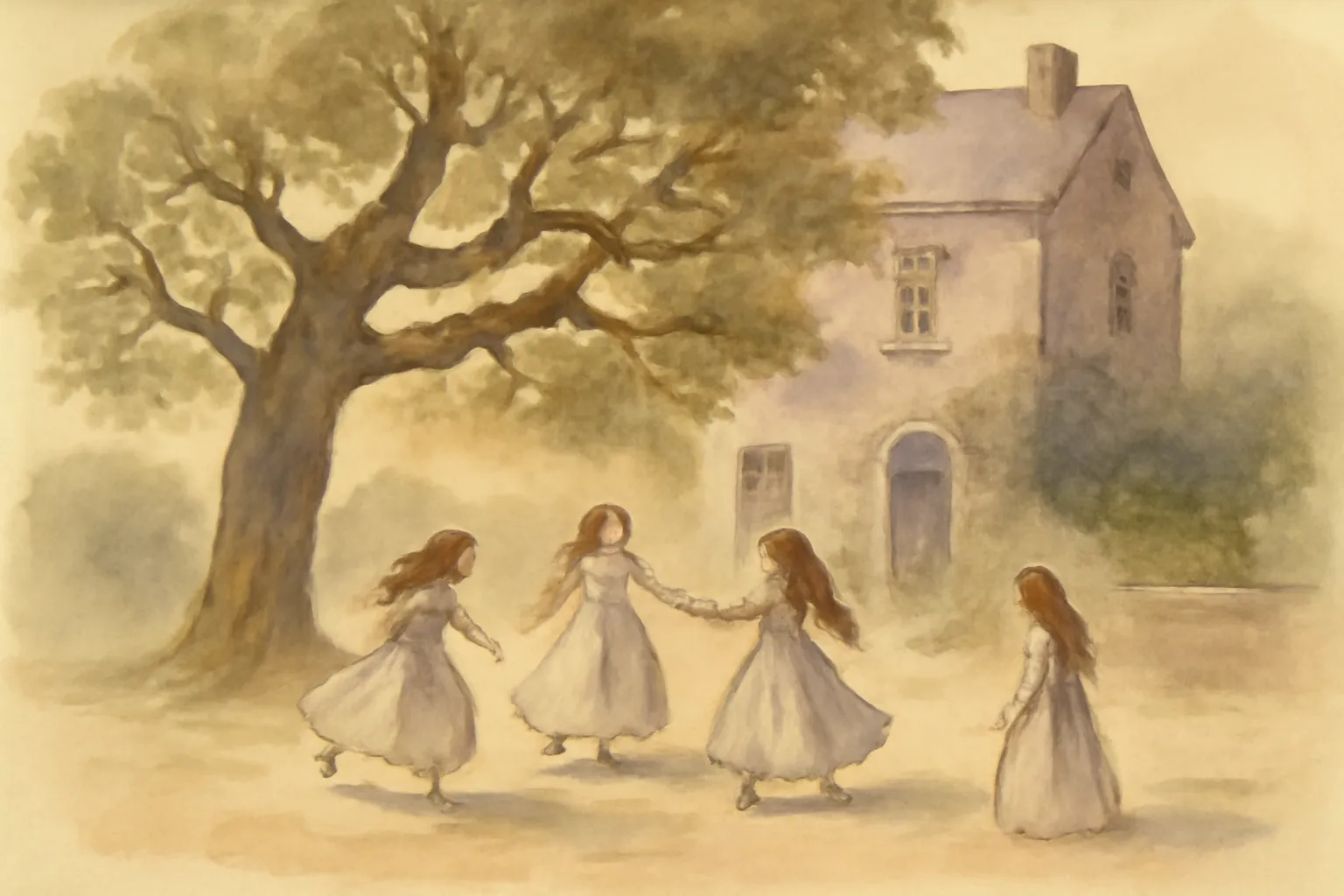 Ilustración de Un mundo de chicas: La historia de una escuela
