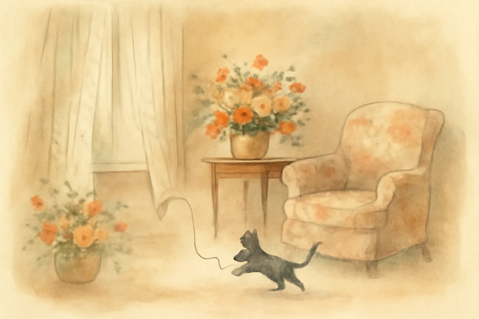 Ilustración de El esposo de Agatha