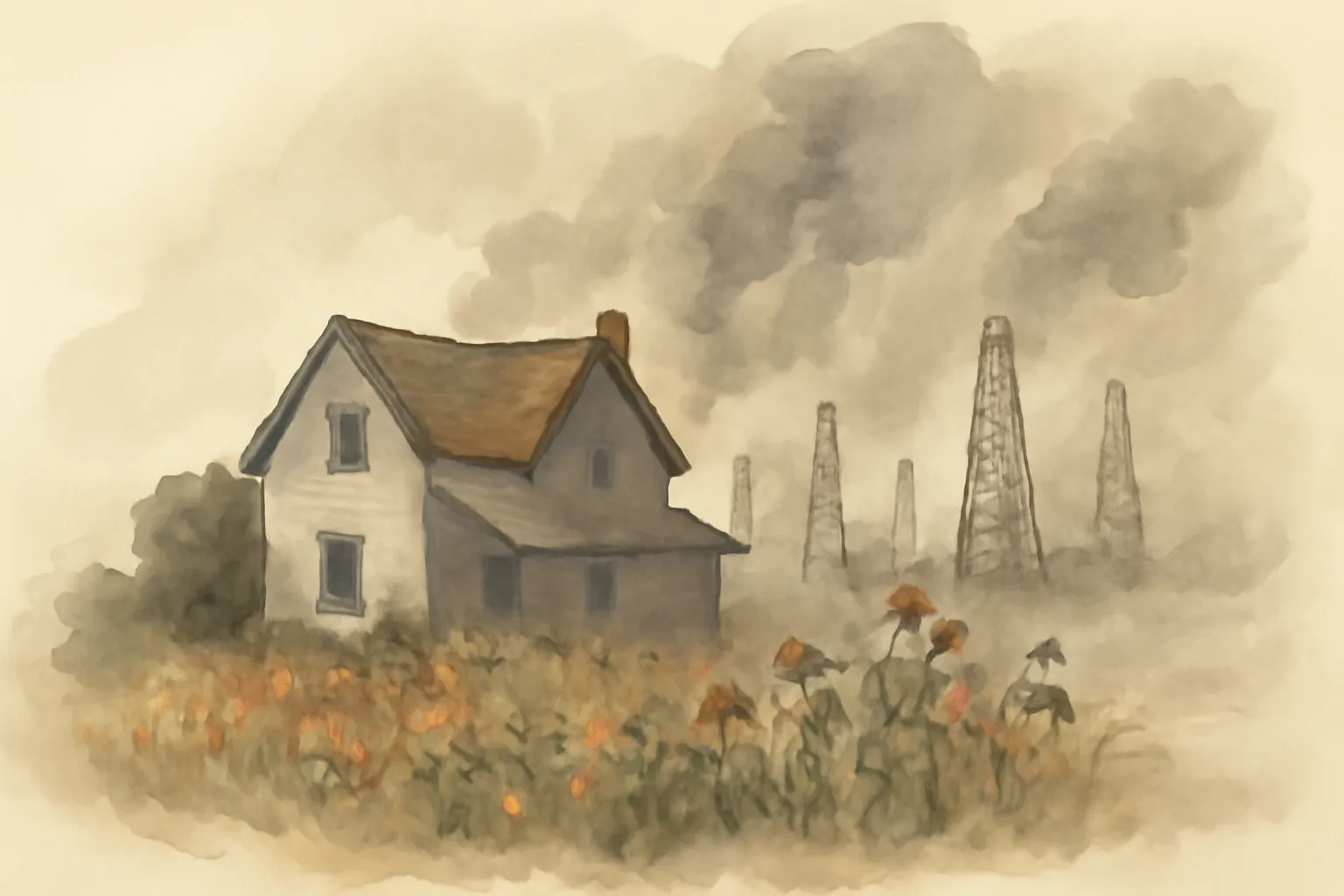 Illustration for Amity and Prosperity: One Family and the Fracturing of America