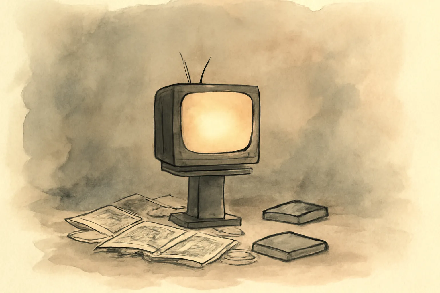 Illustration for Amusing Ourselves to Death